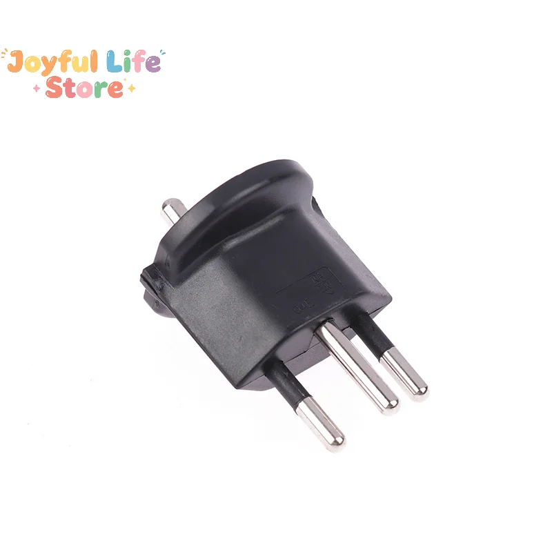 Hot 1Pc Plug Travel Adapter Europe German TO  Plugs 10A 250V Power Plug EU To Switzerland Electrical Plug Adapter