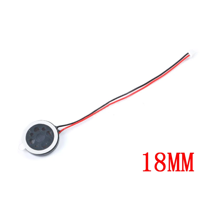 Round 8 Ohm 1W Speaker 8ohm 15MM/18MM/20MM Loud Speakers Mobile Phone Small Loudspeaker Audio