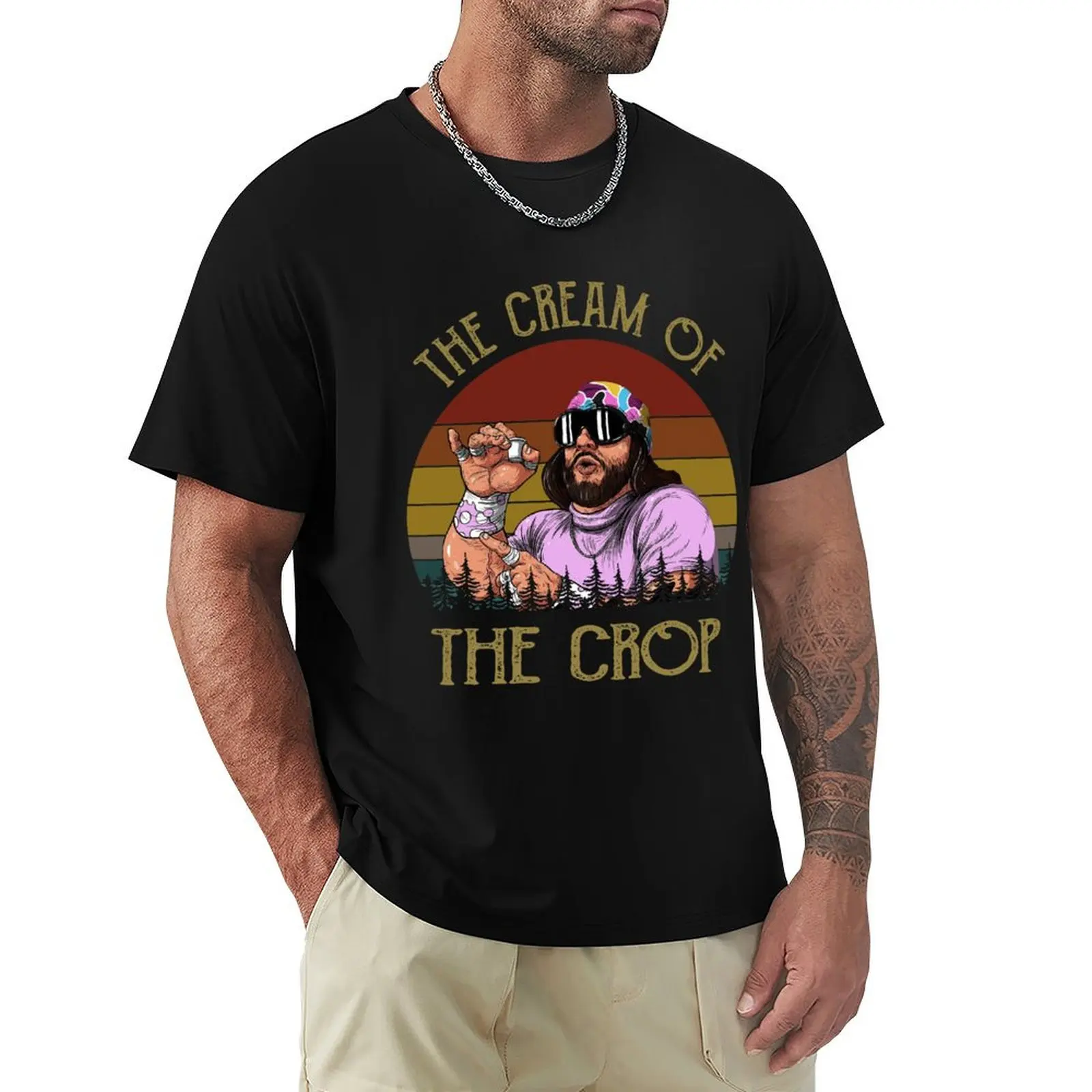 

The Cream of The Crop T-Shirt Short sleeve tee affliction shirts plain white t shirts men