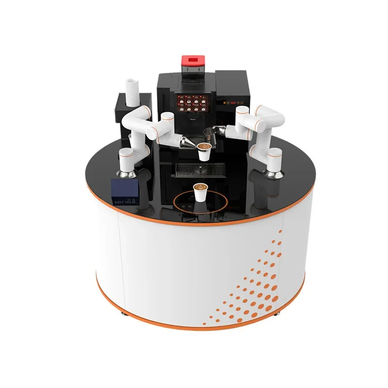 Desktop unmanned coffee machine, fully automatic smart coffee machine, restaurant coffee shop collaborative robot