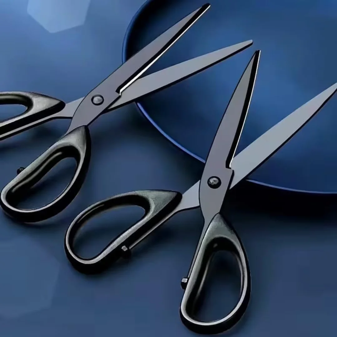 Scissors Stainless Craft - 1PC Heavy Duty Black Scissors, Large
