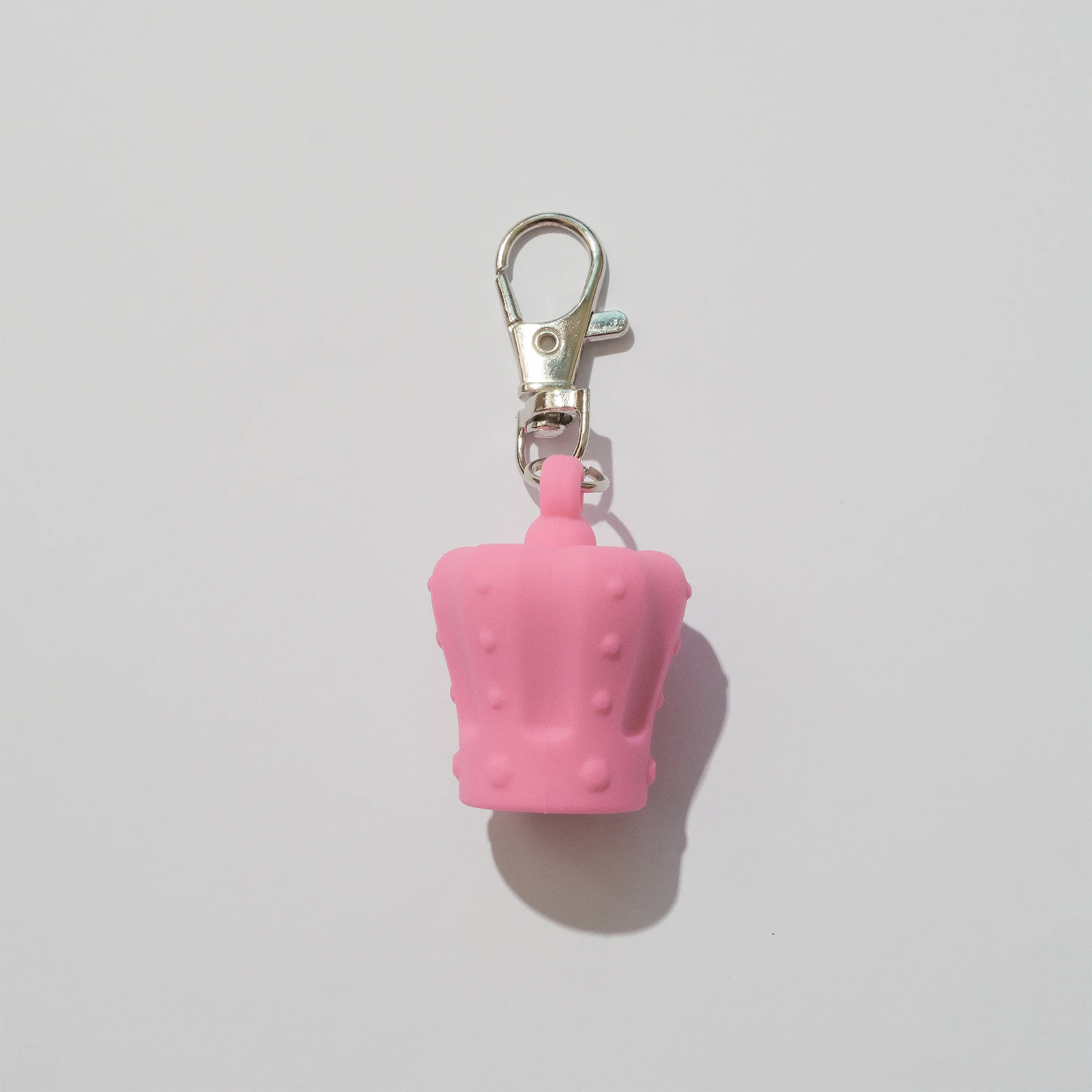 Picture 7: 4Pcs Silicone Key-chain Cap for Lipgloss And Balm Chapstick Holder Cap Replacement Key-chain Lanyard