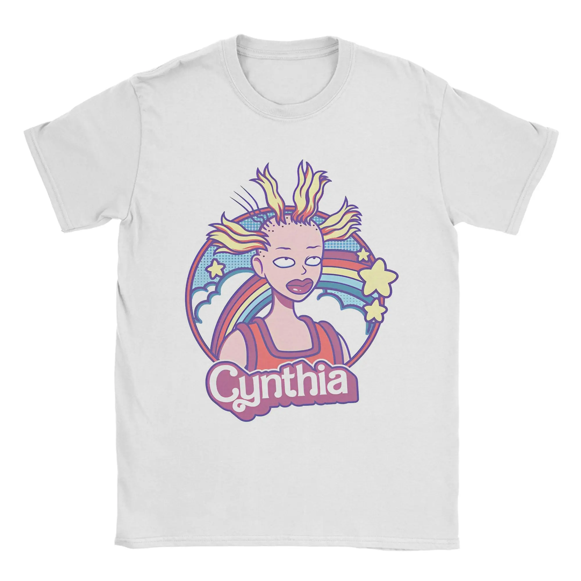 Cynthia Doll R-Rugrat  T Shirt Men Women Pure Cotton Novelty T-Shirt Round Neck  Tees Short Sleeve Clothes Gift Idea