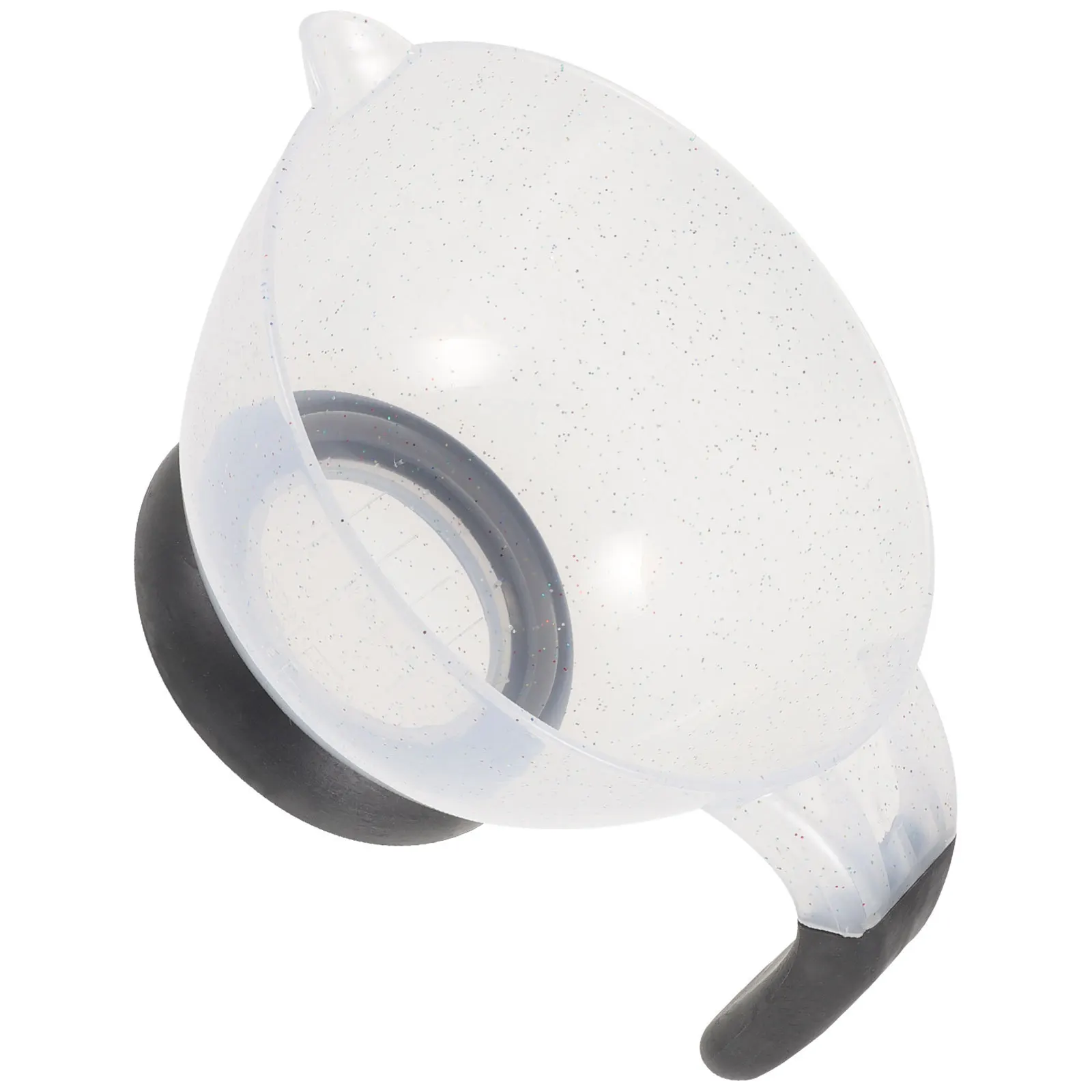 

Hair Dye Mixing Bowl with Handle Color Mixing Bowls for Salon DIY Hair Dye Holder Durable Practical Safe for Skin