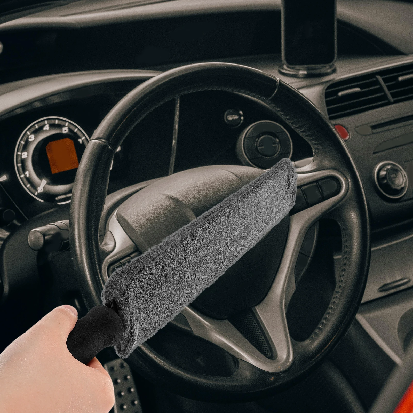

Conditioner Multi-Function Detailing Tool Soft Bristles Portable Dusting For Car Interior Vents Crevices Home Use Automotive Gap