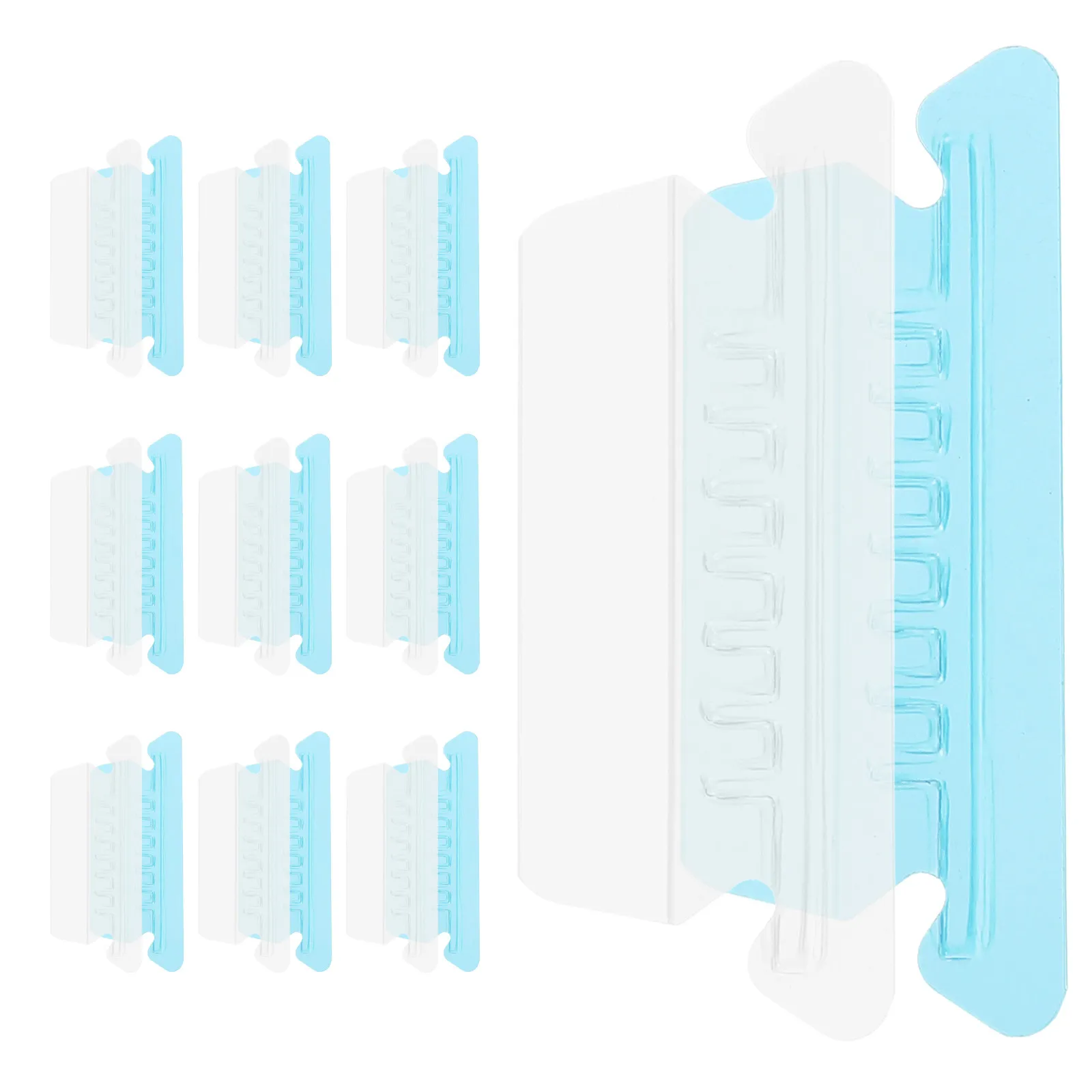 

20Pcs File Folder Classification Labels Hanging Tabs Inserts Small Lightweight for Office File Sorting Document Identification