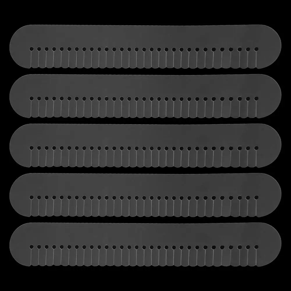 Multi Hole Hair Extensions Heat Shield Guards Professional Durable Glue Protector Templates Reusable Makeup Heat Shield Spacers