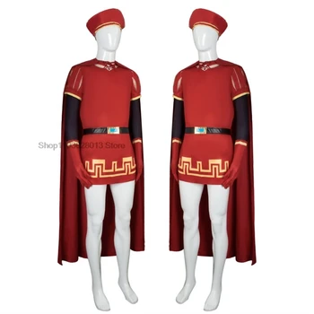 Lord Farquaad Cosplay Costume Shrek Carnival Uniform Wig Anime Halloween Role playing holiday party Costumes Women Game