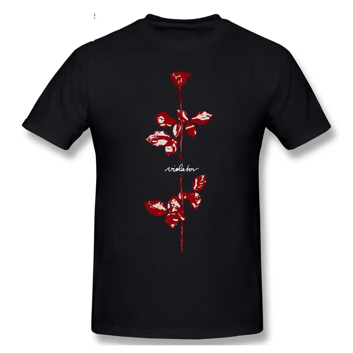 Violator Red Cool And Funny Short Sleeve Casual T-shirt Men Fashion O-neck 100% Cotton TShirts Tee Top