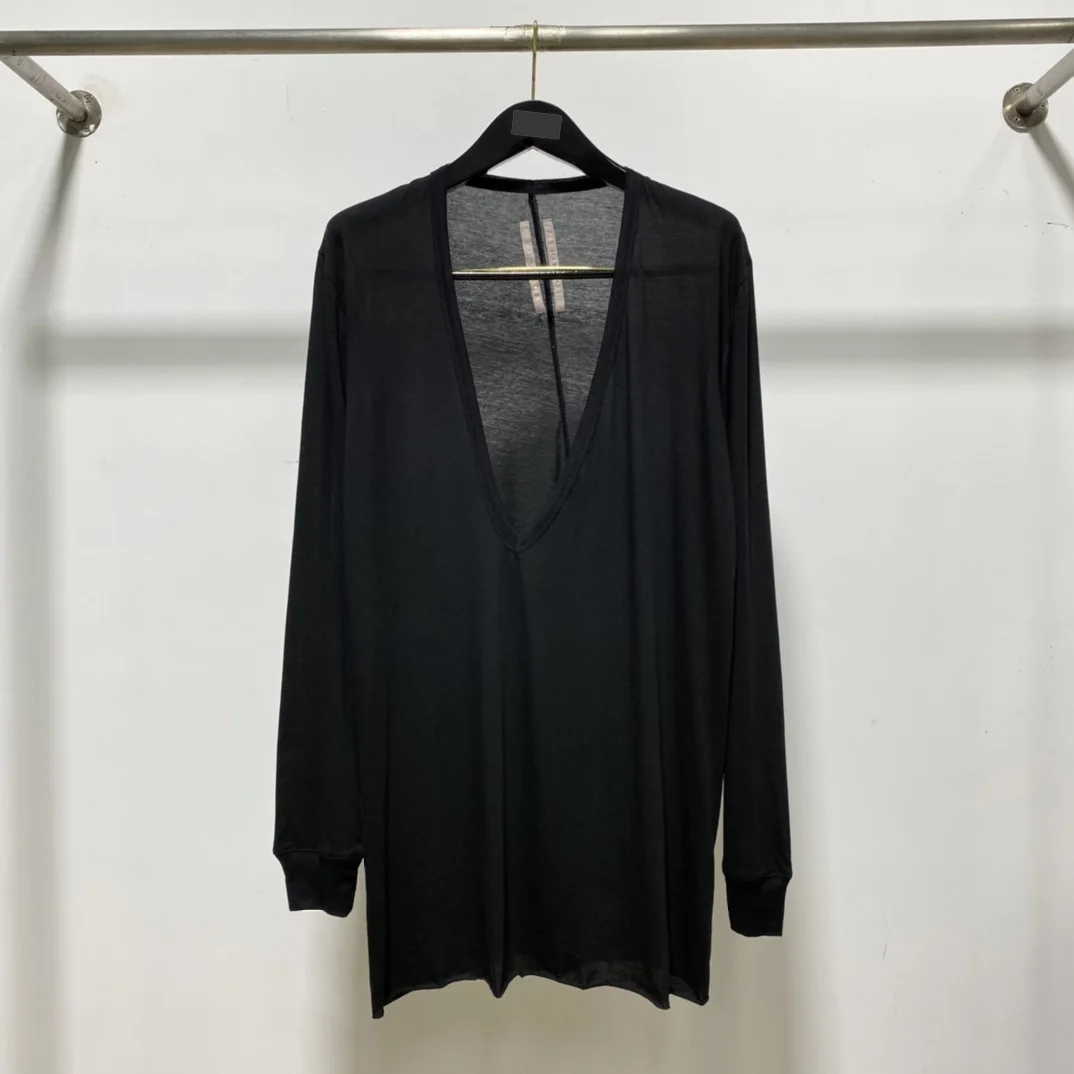 

Men Casual Shirt Gothic Men's Clothing Hip Hop Tops Tees Autumn Oversized High Streetwear Long Sleeves Black Shirt