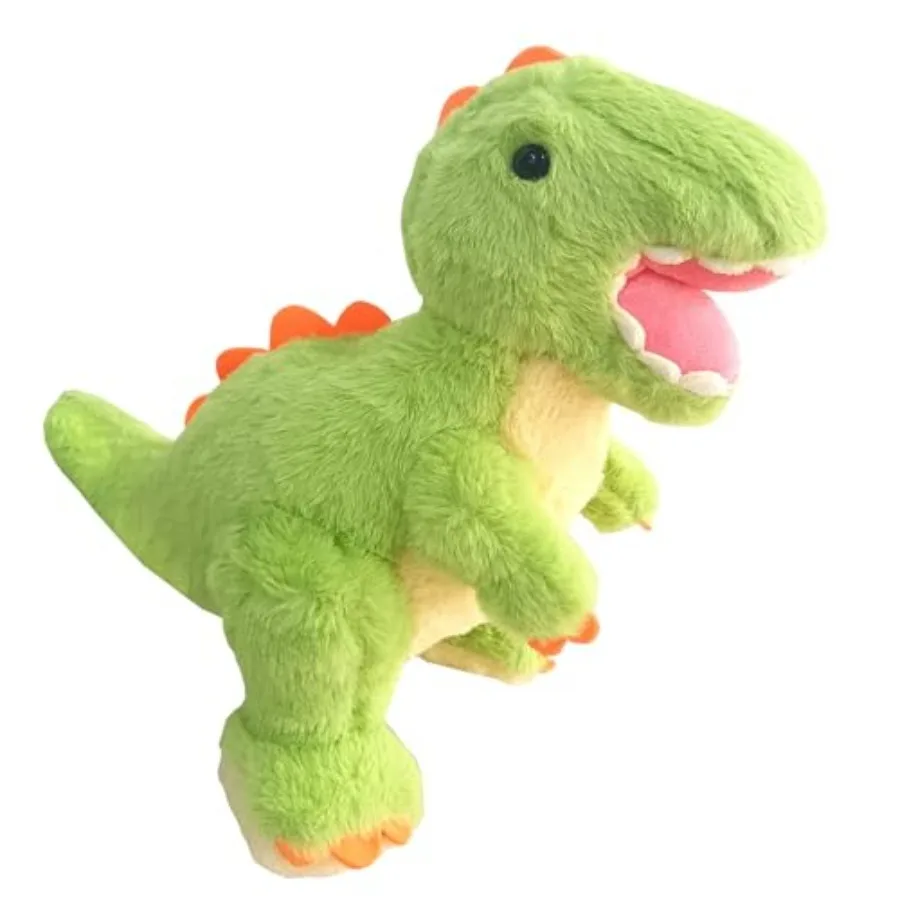 

Cute Dinosaur Stuffed Animals Plush Toys, 9.84 Inch Tyrannosaurus Plushies, Great Birthday Gifts for 3 4 5 6 7 8 Year Old Boys