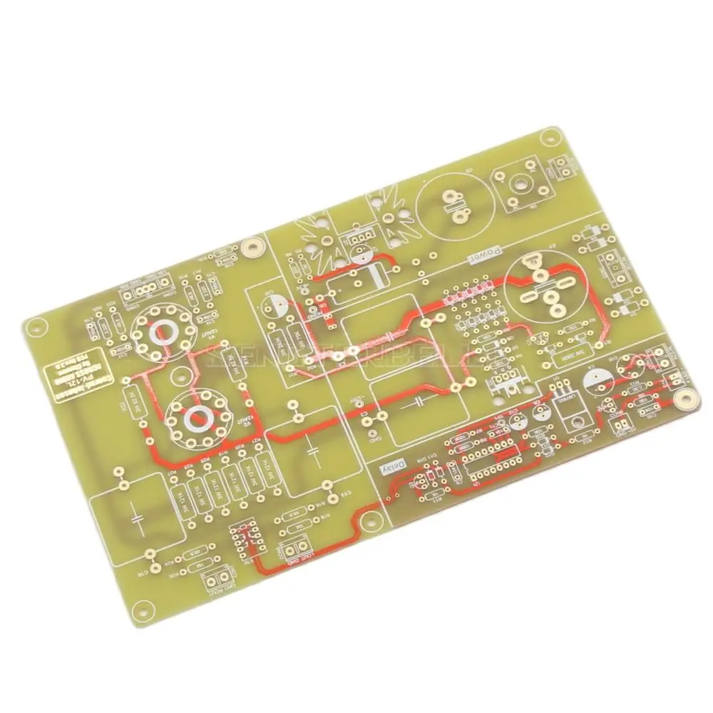 DIY 하이파이 프리 앰프 보드 PCB, 네거티브 피드백 튜브 없음, PV12 회로 참조