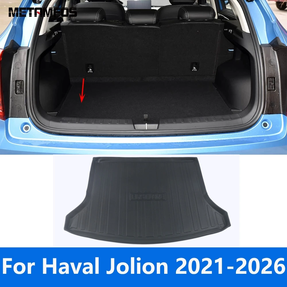 For Haval Jolion 2021-2024 2025 2026 Storage Box Pad Rear Trunk Mat Waterproof Protective Liner Trunk Tray Floor Car Accessories