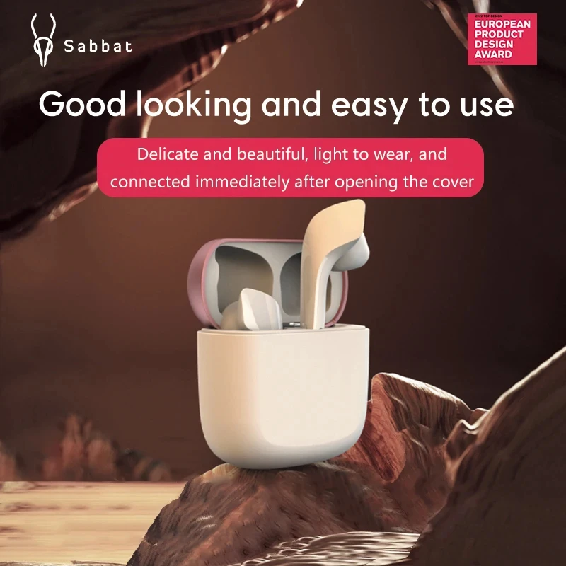 Original Sabbat Jetpods Wireless Headphones Bluetooth Earphones Sports Earbuds TWS BT 5.2 Earphone