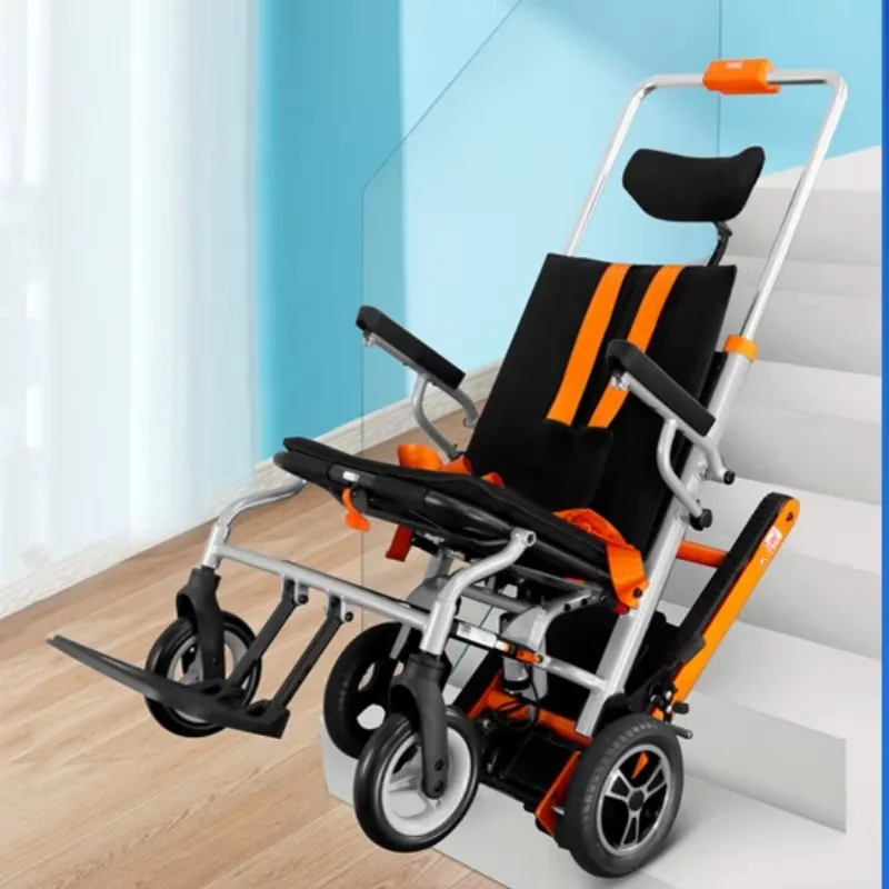 

Electric Stair Climbing Machine For The Elderly And Disabled Automatic Crawler Stair Climbing Machine Labor-saving Foldable