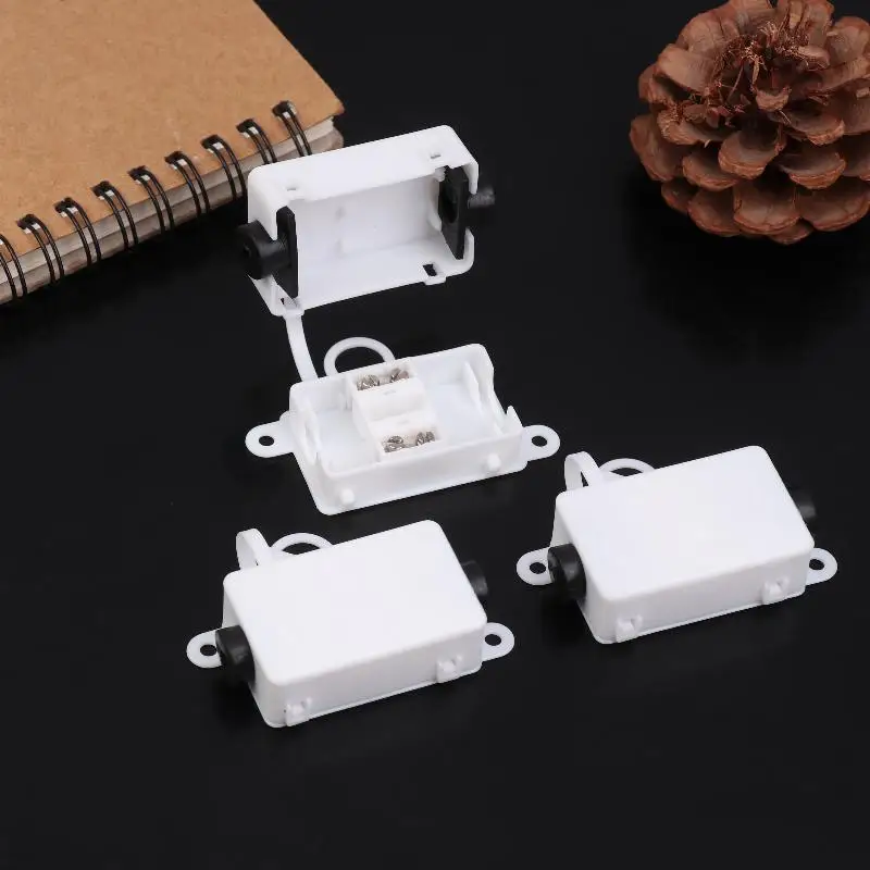 3PCS Sealed IP44 Electrical Junction Box 2/3 Way Outdoor Waterproof Box Cable Connector Electrical Outdoor