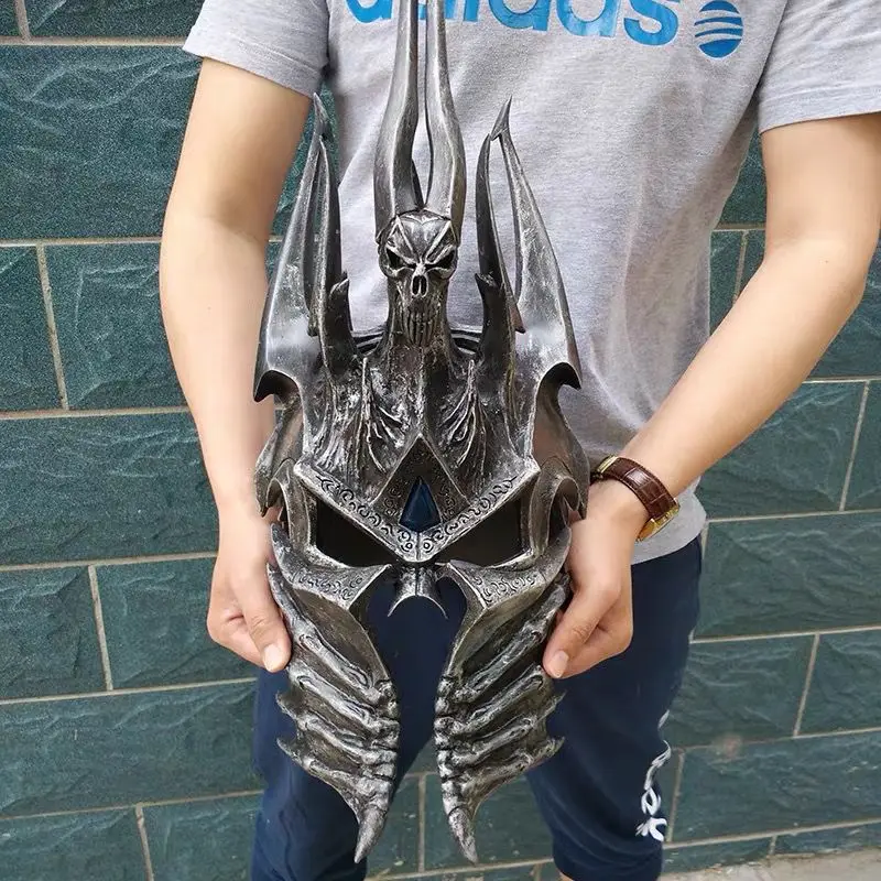 World Of Warcraft Alsace The Lich King Helm 1/1 Helm Van Dominantie Kroon Van Koud Ijs Helm Room Decor Wearable Verjaardagscadeau