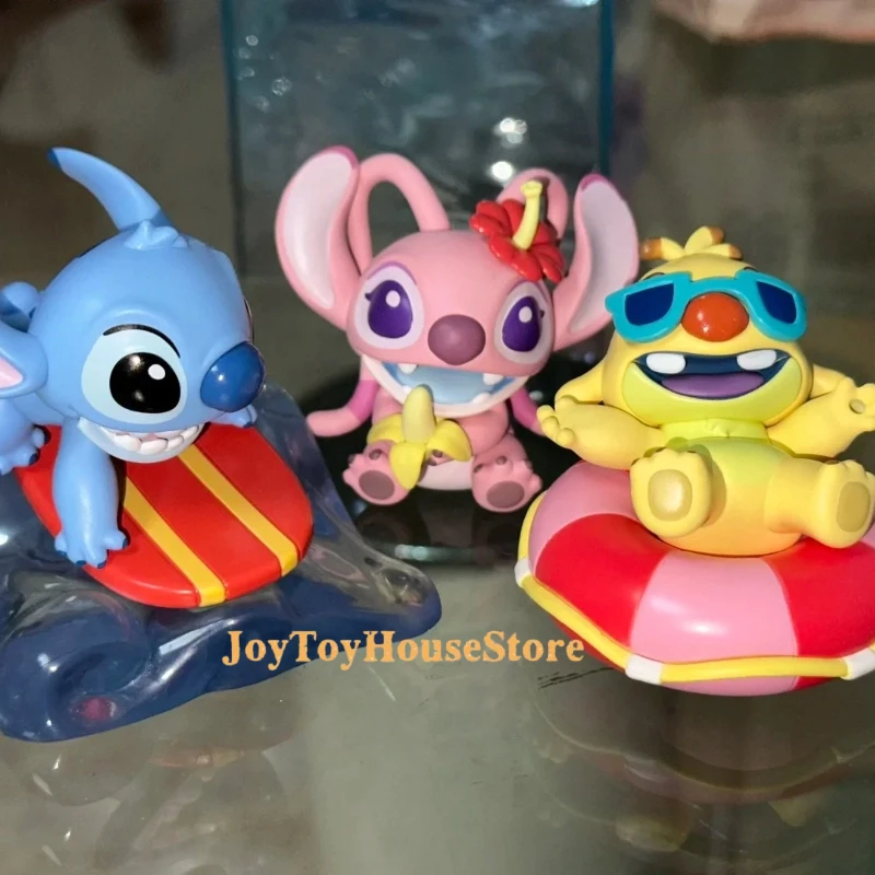 

Authentic Disney Interstellar Baby Stitch Summer Party Series Accessories Blind Box Handmade Doll Desktop Decor Birthday Gift