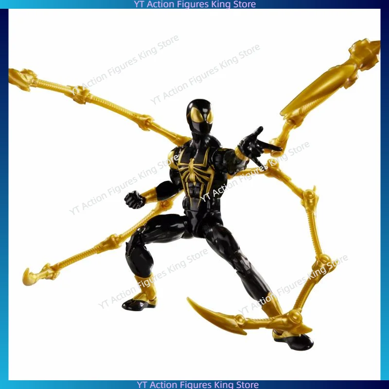 In Stock Hasbro Marvel Iron Spider-Man Aaron Davis 6 Inch Movable Model Action Figure Toy Collection Gift - view 2