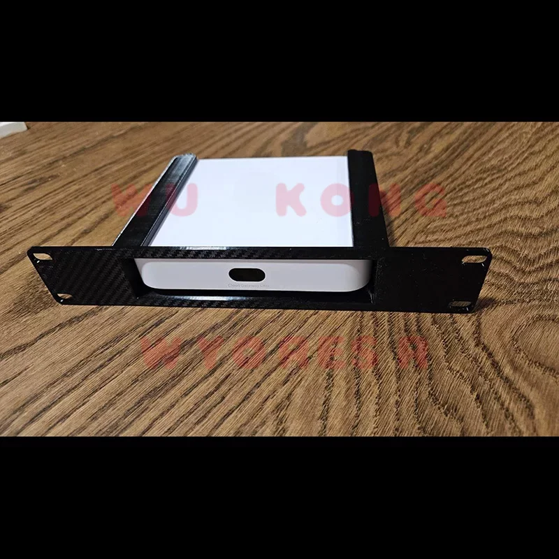 for UniFi (UXG-Max/UCG-Ultra) Gateway Rack Secure Retainer Structure Hold Gateway Firmly And Prevent Side Shift During Cable