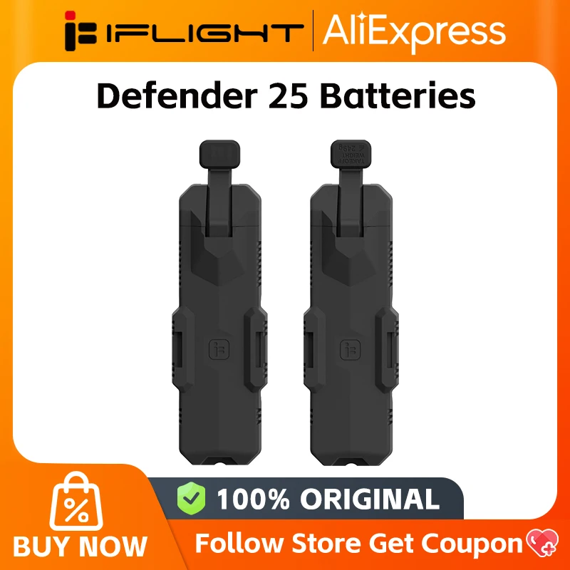 iFlight Defender 25 Batteries 900mAh / 550mAh with XT30 connector for FPV parts