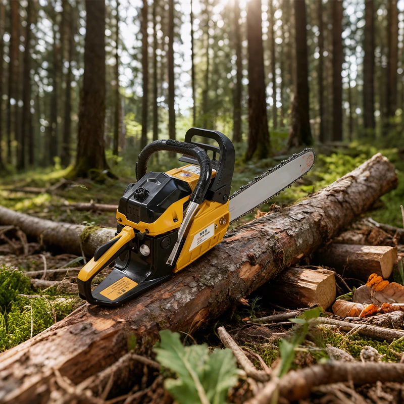 High Power Chainsaw 3.9KW Cutting Machine For Forestry And Garden Tree Trimming Efficient Brushless Motor Professional Wood Saw