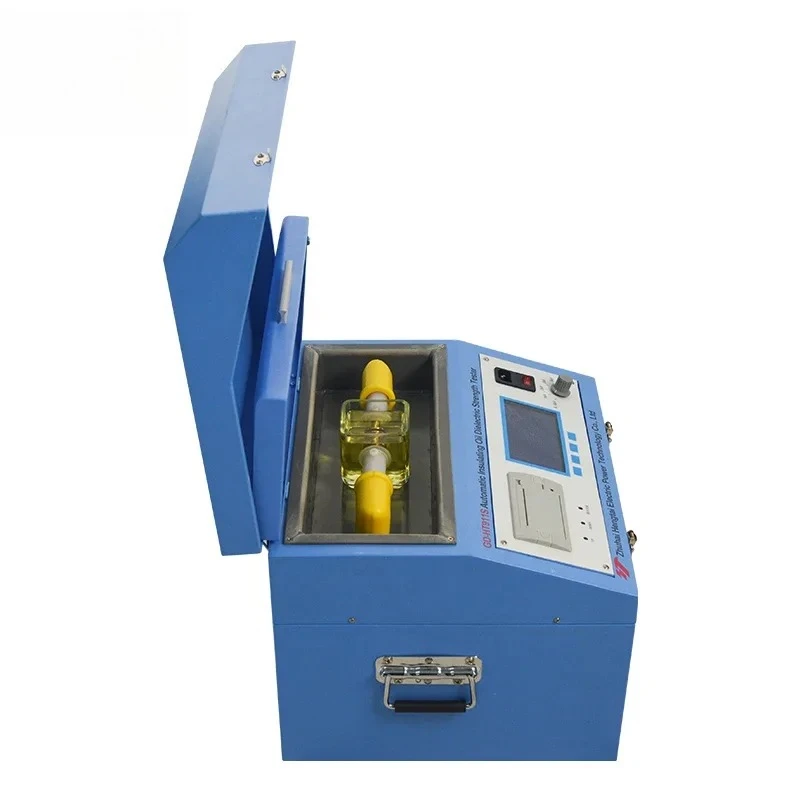 Hot sale Hengtai GD-HT911S 80kV bdv measuring kit transformer oil test automatic insulating oil dielectric strength tester view 4