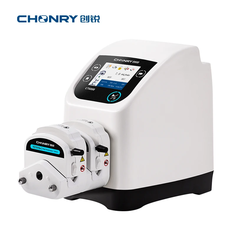 

CT6000 Chonry lab Intelligent Liquid Transfer Peristaltic Pump For Water Treatment