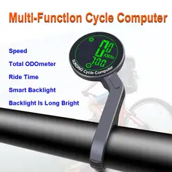 Wireless Bicycle Computer Waterproof Cycling Bike Speedometer Multi-functional Bicycle Odometer For Bike Handlebar And K9j3