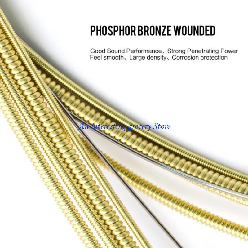 652D Guitar Strings Light (010-047) for Orphee Guitar 0.25-1.20mm