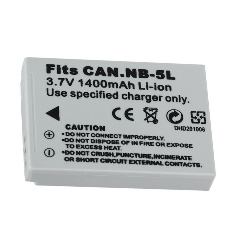 1400Mah NB5L Batter…