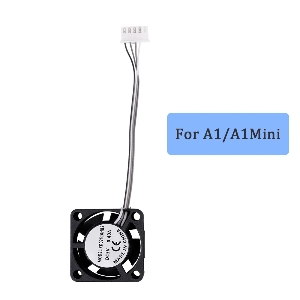 2510 Lüfter Für Bambu Lab X1/P1 A1 Hotend Lüfter Mit Kabel Schnelle lüfter Für Bambu X1C P1S P1P A1 A1 Mini 3D Drucker