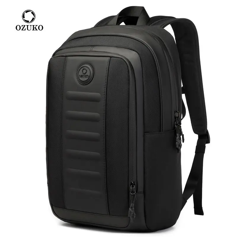 

OZUKO Business Laptop Backpack For Man Large Capacity Waterproof School Bag Multi-functional Computer Interlayer Backpacks