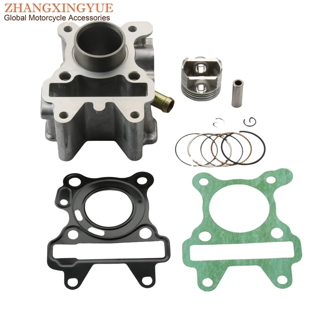 Scooter Cylinder Kit For Yamaha YW50FX Zuma XC50 Vino BX50 Gear CE50 Jog NS50F Aerox 4 XF50 50cc 4T 3B3-E1311-00