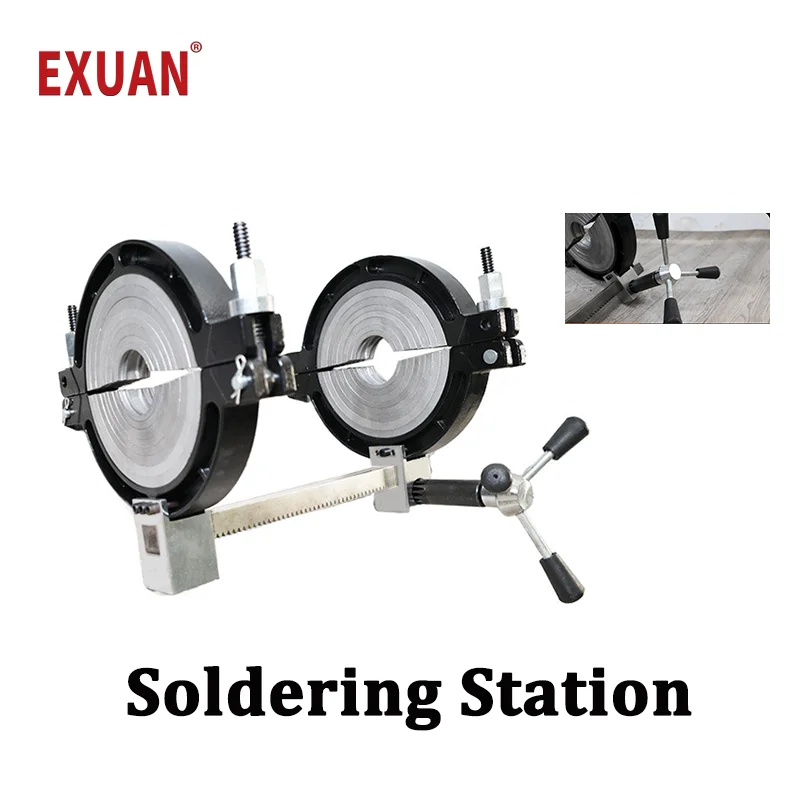 

PE Hot Melt Machine Frame Siphon Drainage Support Butt Welding Machine Socket Support Fixed Frame Portable PPR Soldering Station