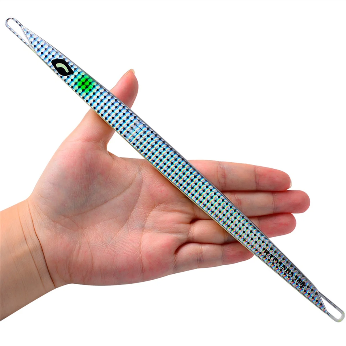 AA87C 5x 60g Deep Sea Jig Fishing Jigbait Spoon Baits Jig Lure Artificial Fast Sinking Fishing Tackle Crankbait Jiging Lures