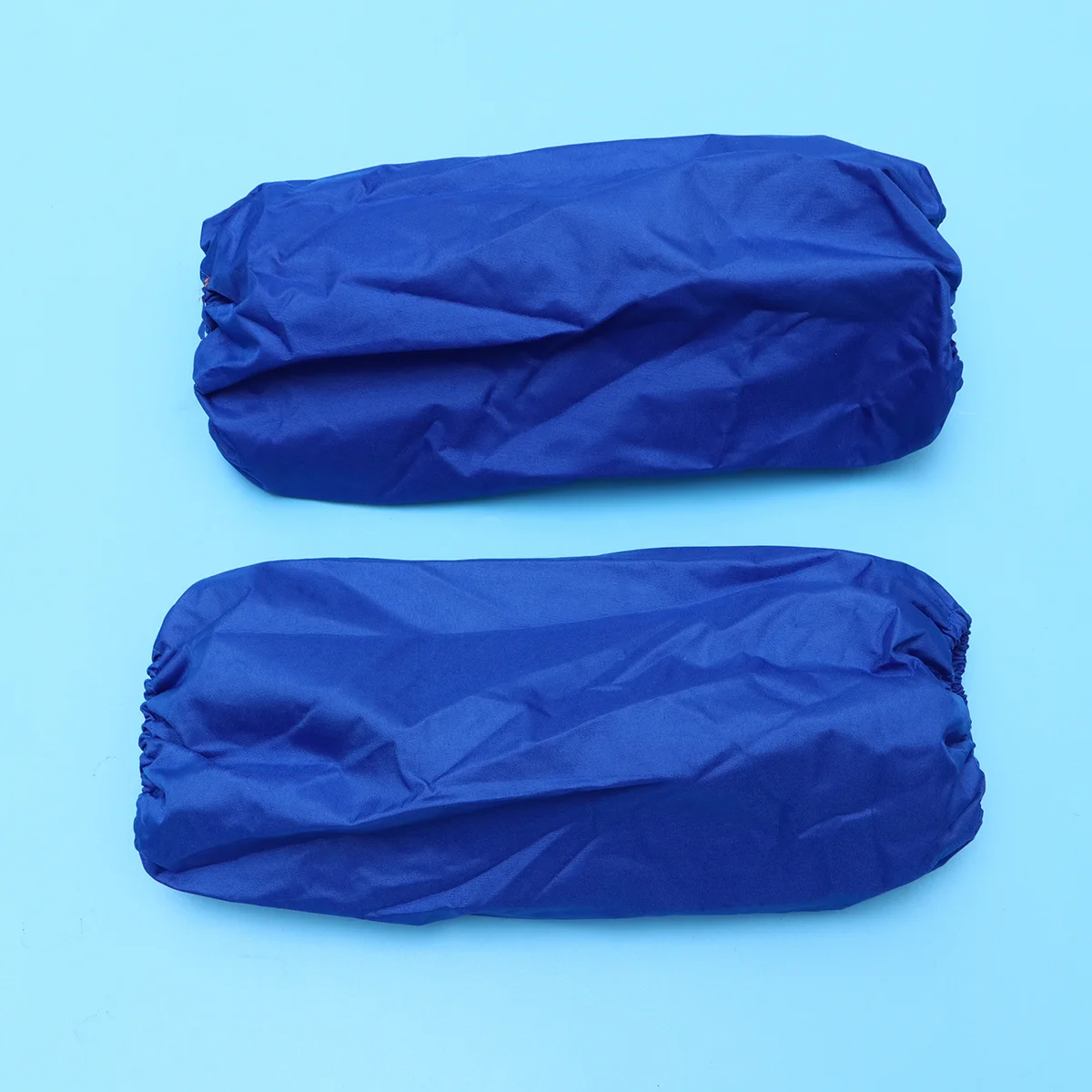 2 Pairs Men's Gloves Arm Sleeve Cover Protector Water Proof Waterproof Oversleeve Blue Oilproof Work