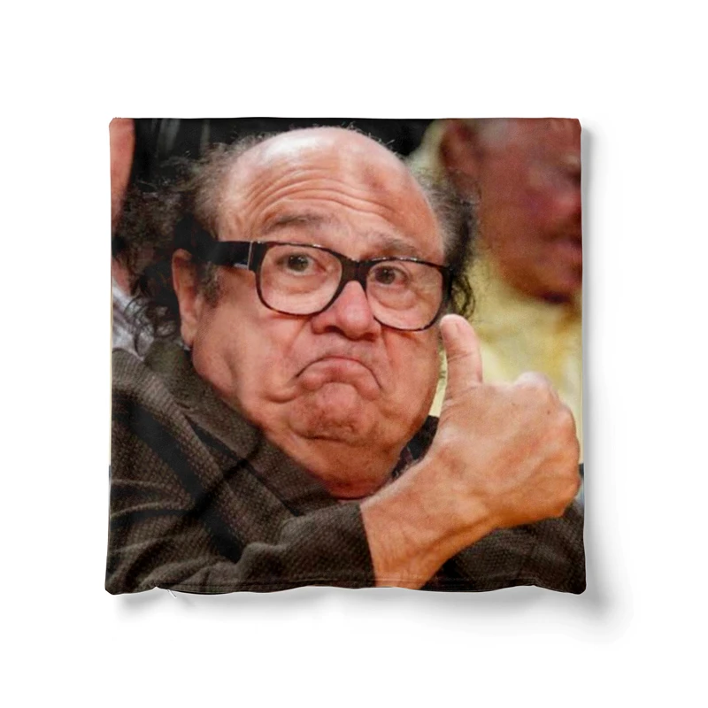 Gaslight Gatekeep Girlboss Danny Devito Approves Throw Pillow Covers Cushion Cases Pillowcases for Sofa 45cm x 45cm