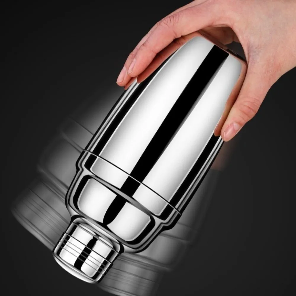 

250/350/550/750ml Cocktail Wobble Cup Food Grade Stainless Steel Whiskey Wobble Cup 3 Section Heavy Duty Bartending Tools Beach