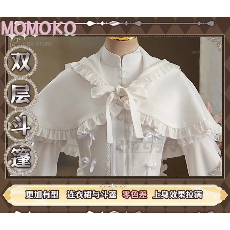 

Yosuga No Kasugano Sora Косплей Костюм Парик Jirai kei Белое Платье Накидка Kawaii Наряд Женская Лолита Хэллоуин Рождественская Одежда