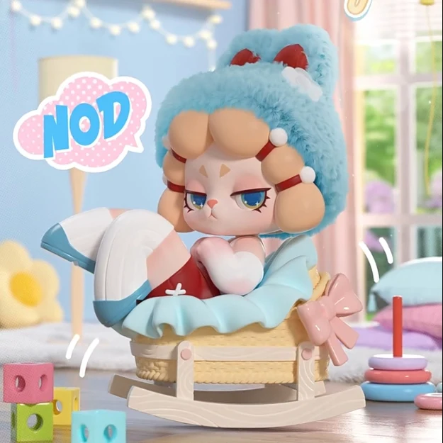 جديد حقيقي دودو رارا V2 بطل القصة الخاصة بك سلسلة صندوق أعمى فتاة باردة دودو رارا سطح المكتب الديكور صندوق غامض الهدايا #2