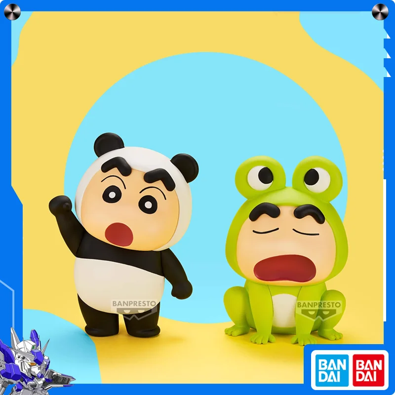 

Bandai Banpresto Crayon Shin - Chan Cosplay Panda Frog Cute Collectible Anime Prize Figure Fast Delivery