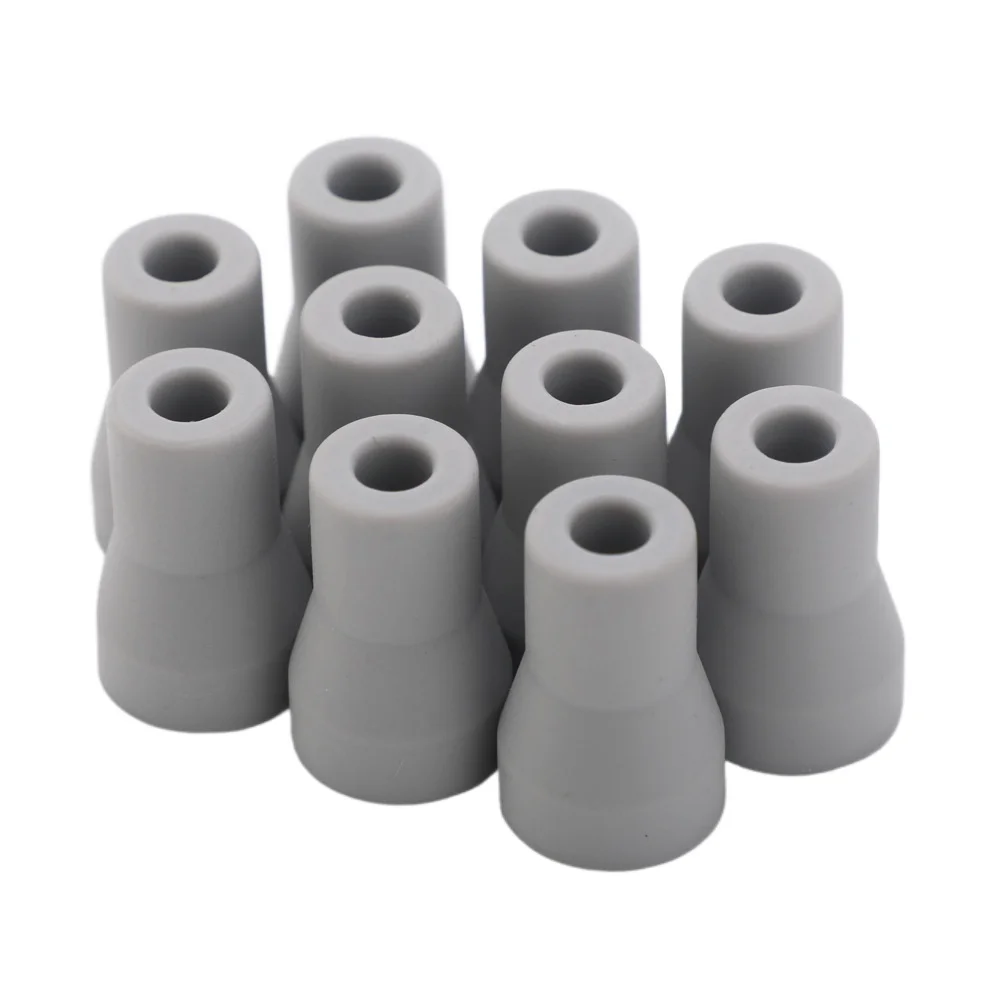 

10pcs Dental Weak Suction Ejector Replacement Rubber Tip Head Converter Silicone Weak Suction Head Dental Chair Accessory