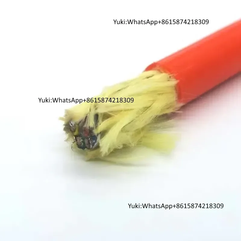 Shielded Copper Signal Wire Duct Pipe Inspection Crawler CCTV Robot Cable with PUR Jacket Low Voltage