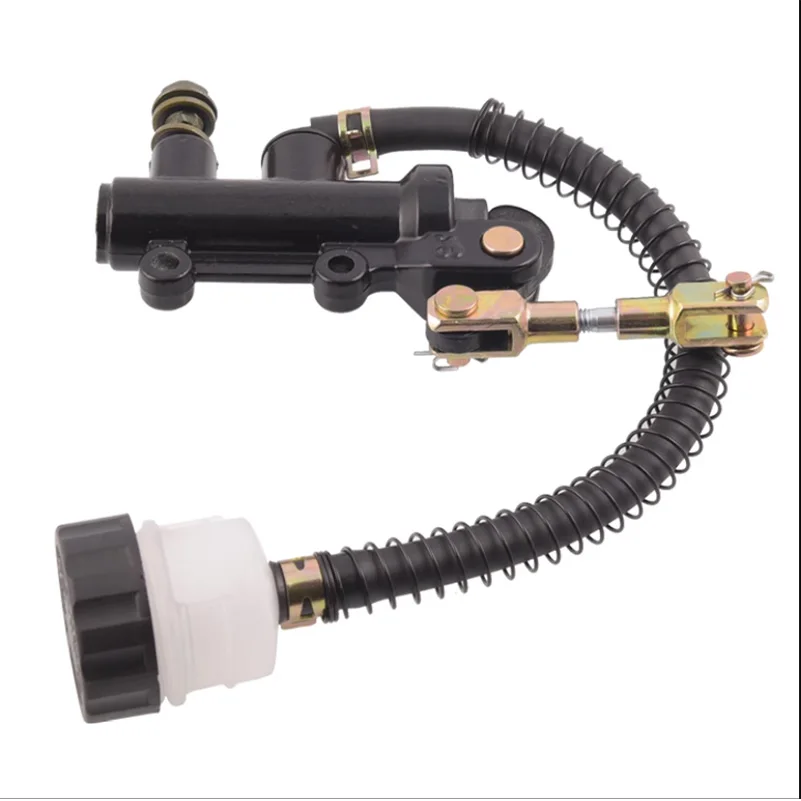 Motorcycle Rear Brake Master Cylinder Pump ATV Dirt Bike Hydraulic   Refit ForNinja ZX6 ZX7 ZX6R ZX6RR ZX7R