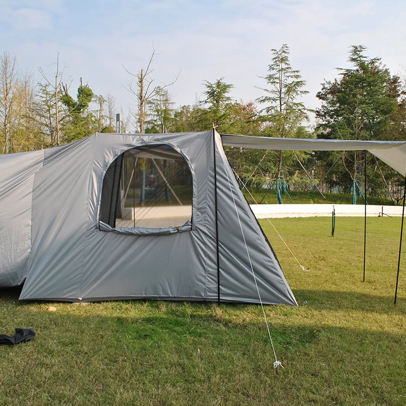 

6 people suitable for camping trips, family outdoor activities, car awning, awning, camping SUV rear tent, portable waterproof