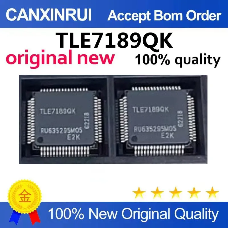 TLE7189QK encapsulated TQFP-64 QKXUMA1 motor driver IC chip brand new original