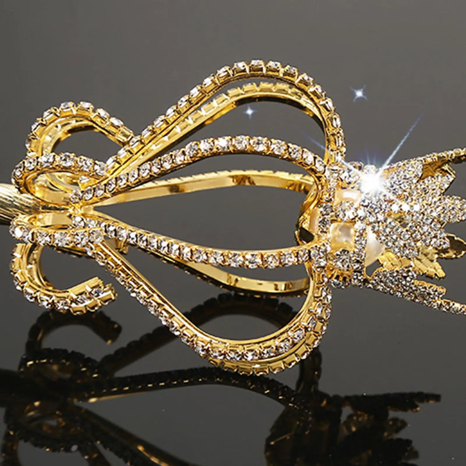 عصا الأميرة حجر الراين الصولجان لإكسسوارات أزياء الحفلات المسابقة