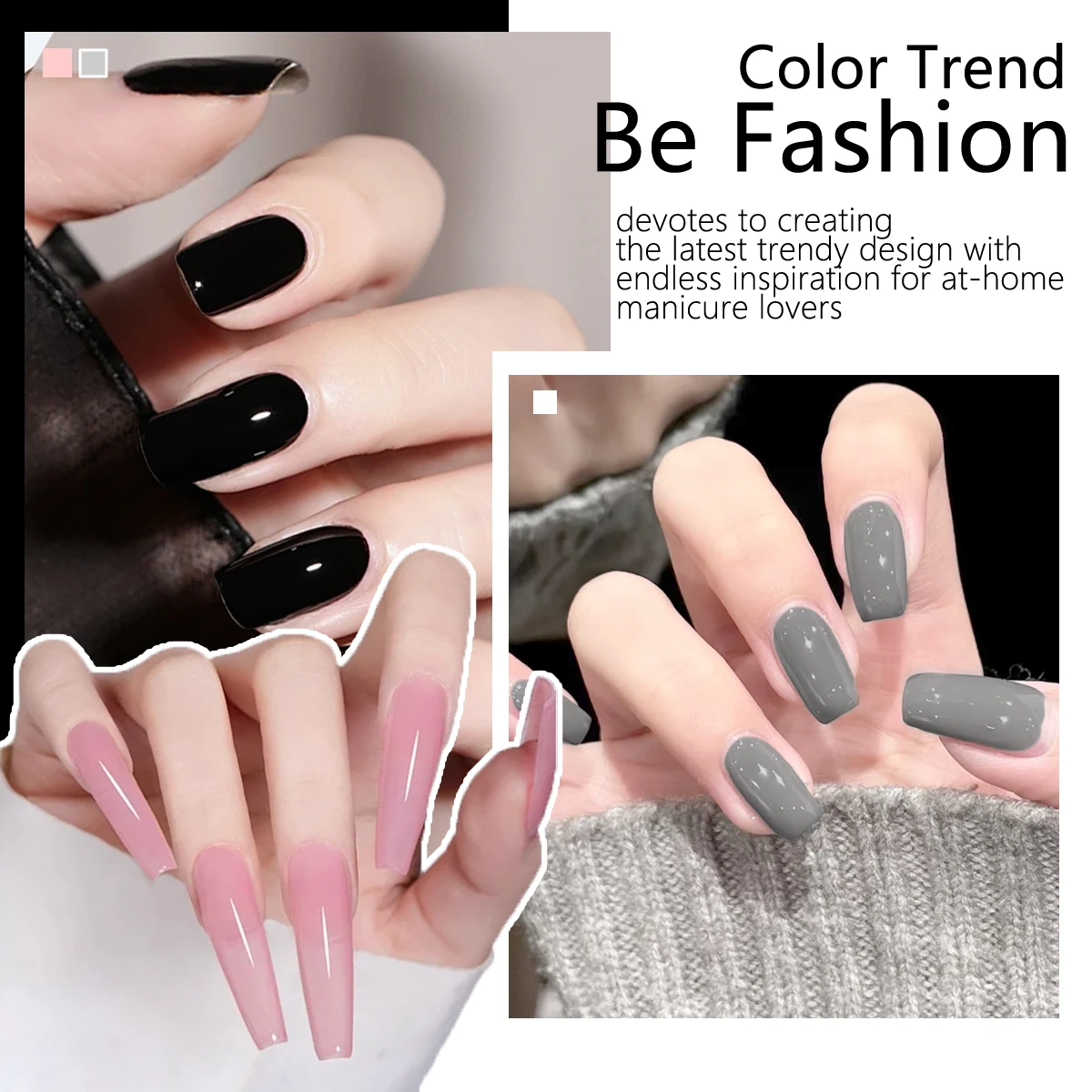 مجموعة طلاء أظافر ليزر جل حلزوني 6 قطع 0.24 أونصة - فن الأظافر، خالي من الكحول، بريق متعدد الألوان، العناية باليدين بجودة صالونات التجميل، مثالي #5