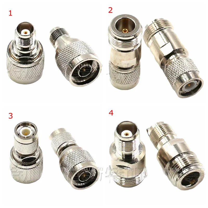 L16 N Male Female To TNC Male Female Straight Connector Adapter L16 N To TNC Male Female Coax High Quanlity Brass Nickel Plated